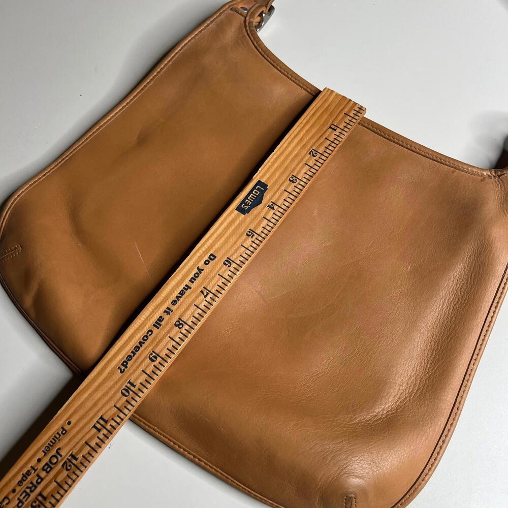 Coach Tan Leather Shoulder Bag - Picture 8 of 11